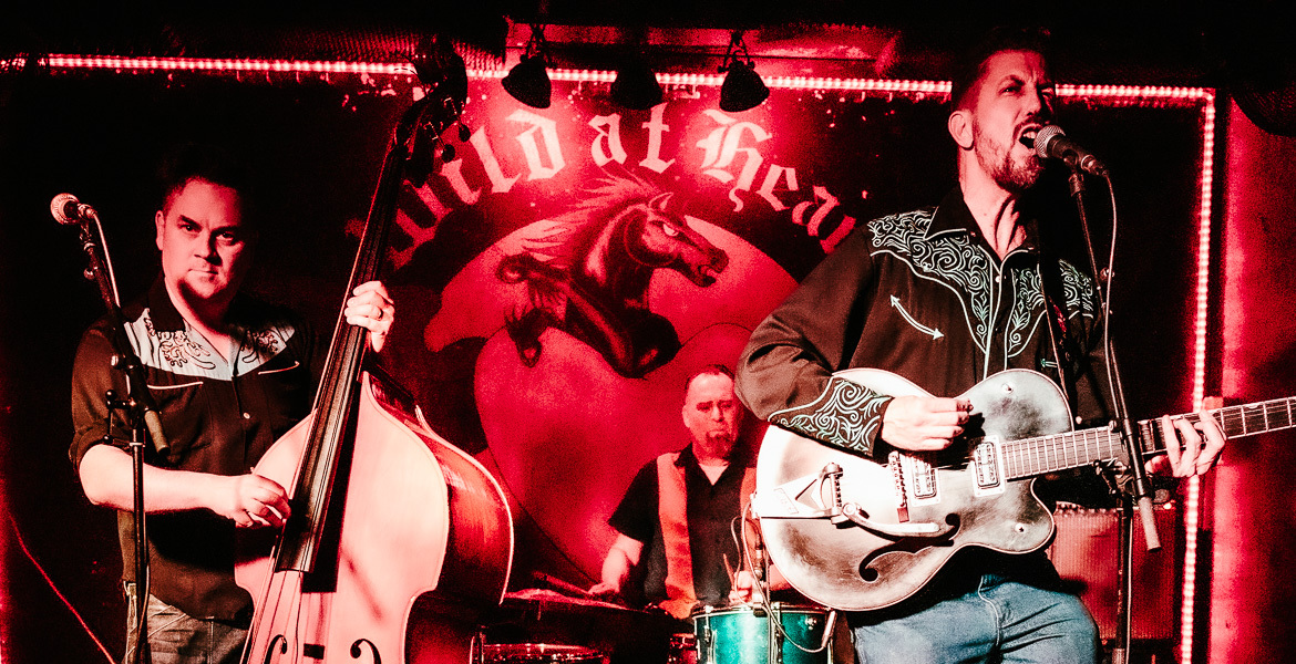 "The Blue Velvets" (Country-Rockabilly/Bln) + "Romp`n`Stomp" (Neo-Rockabilly/Bln)