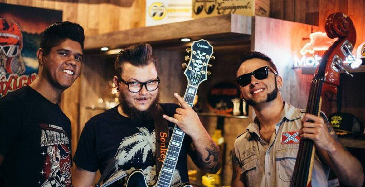 "B-Bends" (Rockabilly/Brasil) + Guest + DJ Skalex